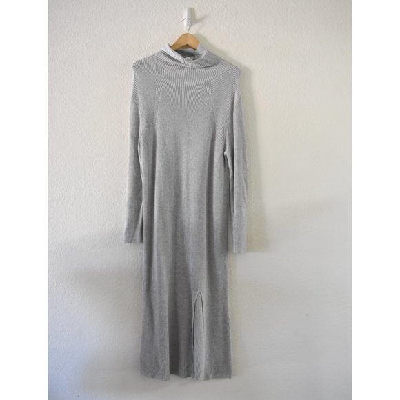 Abound Ribbed Knit Mock Neck Midi Dress - Picture 3 of 12
